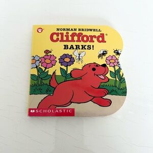 Scholastic Clifford Barks! Norman Bridwell Mini Board Book